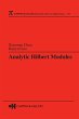 Analytic Hilbert Modules (eBook, PDF) - Bild 1