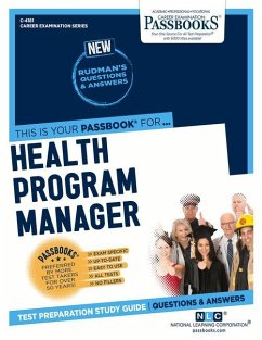 Health Program Manager (C-4181): Passbooks Study Guide Volume 4181 - National Learning Corporation