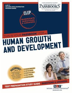 Human Growth and Development (Clep-17): Passbooks Study Guide Volume 17 - National Learning Corporation