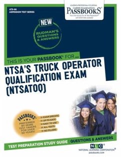 National Highway Traffic Safety Administration's Truck Operator Qualification Examination (Ntsatoq) (Ats-96): Passbooks Study Guide Volume 96 - National Learning Corporation