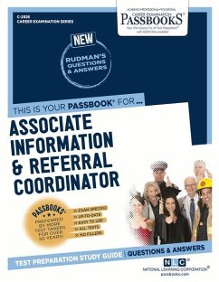 Associate Information & Referral Coordinator (C-2926): Passbooks Study Guide Volume 2926 - National Learning Corporation