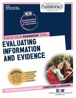 Evaluating Information and Evidence (Cs-66) - National Learning Corporation