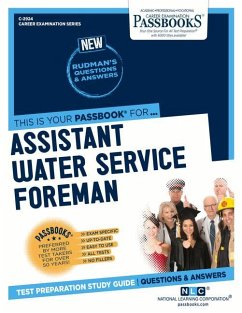 Assistant Water Service Foreman (C-2924): Passbooks Study Guide Volume 2924 - National Learning Corporation