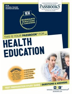 Health Education (Nt-38): Passbooks Study Guide Volume 38 - National Learning Corporation
