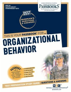 Organizational Behavior (Dan-49): Passbooks Study Guide Volume 49 - National Learning Corporation