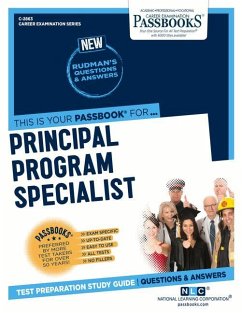 Principal Program Specialist (C-2863): Passbooks Study Guide Volume 2863 - National Learning Corporation