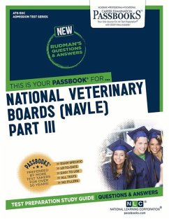 National Veterinary Boards (Nbe) (Nvb) Part III - Physical Diagnosis, Medicine, Surgery (Ats-50c): Passbooks Study Guide - National Learning Corporation