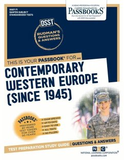 Contemporary Western Europe (Dan-71): Passbooks Study Guide Volume 71 - National Learning Corporation