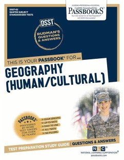 Geography (Human/Cultural) (Dan-62): Passbooks Study Guide Volume 62 - National Learning Corporation