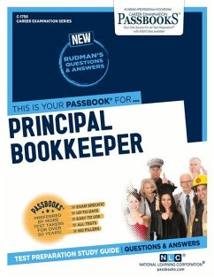 Principal Bookkeeper (C-1756): Passbooks Study Guide Volume 1756 - National Learning Corporation