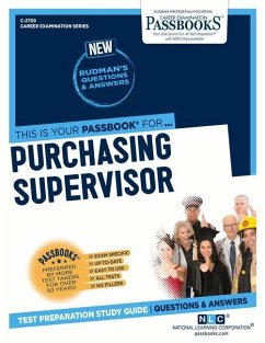 Purchasing Supervisor (C-2720): Passbooks Study Guide Volume 2720 - National Learning Corporation