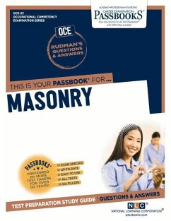 Masonry (Oce-23): Passbooks Study Guide Volume 23 - National Learning Corporation