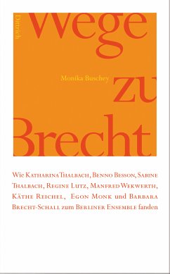 Wege zu Brecht (eBook, ePUB) - Buschey, Monika