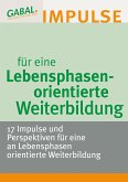 Lebensphasenorientierte Weiterbildung (eBook, ePUB)