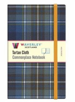 Cover Waverley Holyrood Tartan Large Notebook: 21cm x 13cm
