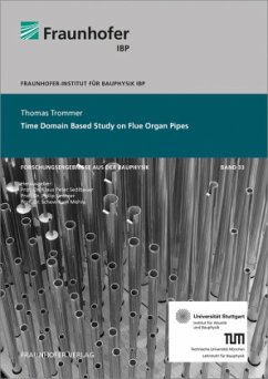 Cover Time domain based study on flue organ pipes