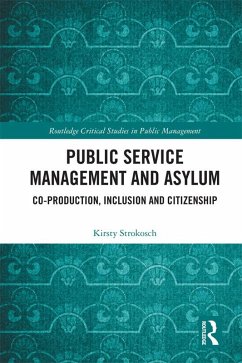 Public Service Management and Asylum (eBook, PDF) - Strokosch, Kirsty