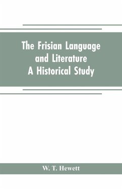 Cover The Frisian language and literature