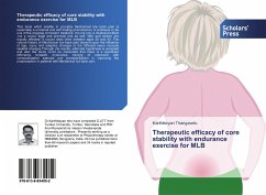 Therapeutic efficacy of core stability with endurance exercise for MLB - Thangavelu, Karthikeyan