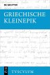 Griechische Kleinepik (eBook, PDF) - Bild 1