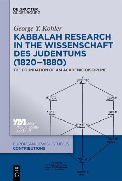 Kabbalah Research in the Wissenschaft des Judentums (1820-1880) (eBook, PDF) - Kohler, George Y.