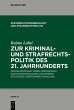 Zur Kriminal- und Strafrechtspolitik... - Bild 1