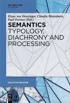 Cover Semantics - Typology, Diachrony and Processing (eBook, PDF)