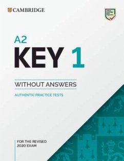 Cambridge English Key 1 for revised exam 2020 - Student's Book without Answers