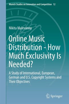 Online Music Distribution - How Much Exclusivity Is Needed? - Malevanny, Nikita