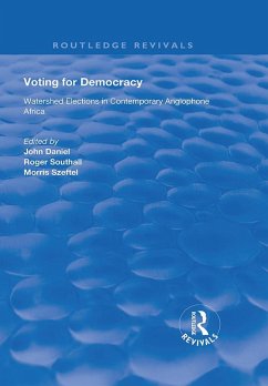 Voting for Democracy (eBook, PDF) - Daniel, John; Southall, Roger