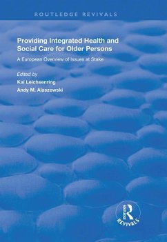 Cover Providing Integrated Health and Social Services for Older Persons (eBook, ePUB)