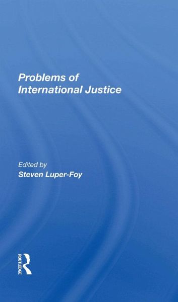 Problems Of International Justice (eBook, ePUB)