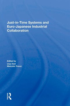 Just In Time Systems And Euro-japanese Industrial Collaboration (eBook, PDF) - Trevor, Malcolm