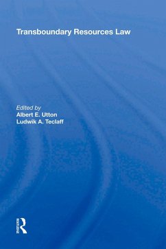 Cover Transboundary Resources Law (eBook, PDF)
