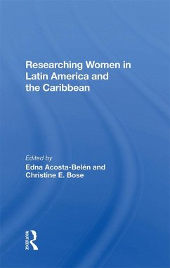 Cover Researching Women In Latin America And The Caribbean (eBook, PDF)