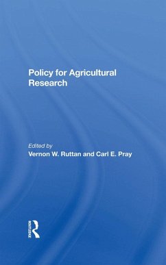 Cover Policy For Agricultural Research (eBook, ePUB)