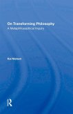 On Transforming Philosophy (eBook, ePUB)