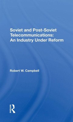 Cover Soviet And Post-Soviet Telecommunications (eBook, PDF)