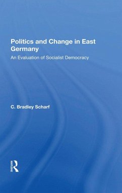 Cover Politics And Change In East Germany (eBook, ePUB)