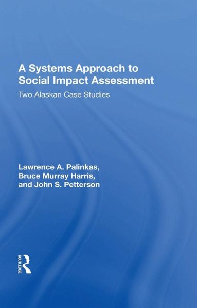 A Systems Approach To Social Impact Assessment (eBook, PDF)