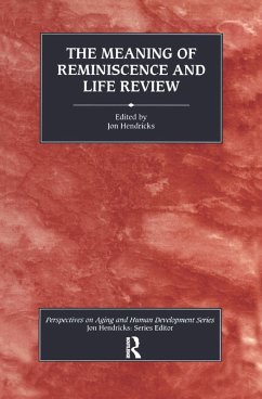 Cover The Meaning of Reminiscence and Life Review (eBook, ePUB)