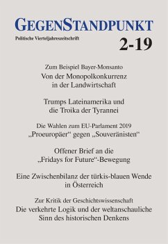 Cover GegenStandpunkt 2-19 (eBook, ePUB)