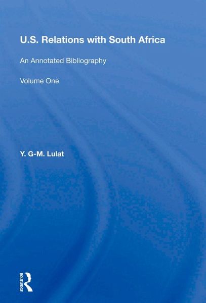 U.S. Relations With South Africa (eBook, PDF) U.S. Relations With South Africa (eBook, PDF)
