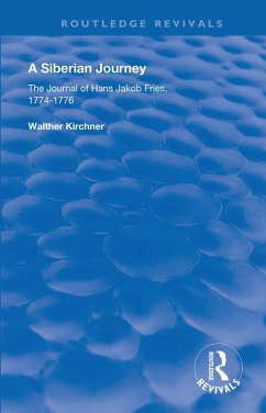 A Siberian Journey (eBook, ePUB) - Fries, Hans J.