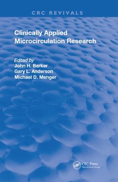 Cover Clinically Applied Microcirculation Research (eBook, PDF)