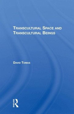 Cover Transcultural Space And Transcultural Beings (eBook, PDF)