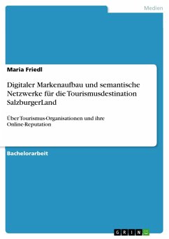 Digitaler Markenaufbau und semantische Netzwerke für die Tourismusdestination SalzburgerLand (eBook, PDF) - Friedl, Maria