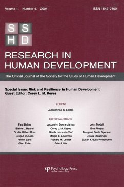 Risk and Resilience in Human Development (eBook, ePUB)