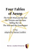 Four Fables of Aesop: The North Wind and the Sun, The Tortoise and the Hare, Belling the Cat, The Ants and the Grasshopper (eBook, ePUB)