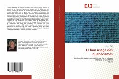 Cover Le bon usage des québécismes